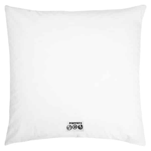 Pillow case from cotton, white in 80x80, zoeppritz Easy