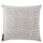 Cushion cover from lambswool and cashmere, smoke in 45x45cm, zoeppritz Legacy Balls