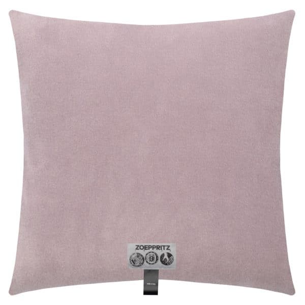 Kissenbezug aus Polyester und Viskose, lavendel lila in 40x40cm, zoeppritz, Soft-Fleece