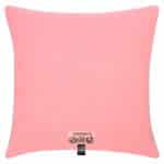 Kissenbezug aus Polyester und Viskose, rosa in 40x40cm, zoeppritz, Soft-Fleece
