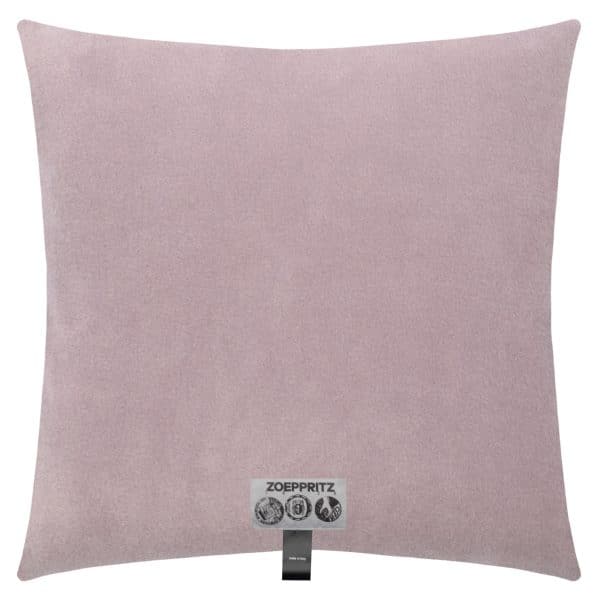Kissenbezug aus Polyester und Viskose, lavendel lila in 50x50cm, zoeppritz, Soft-Fleece