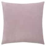 Cushioncover from polyester and viscose, pale lavender in 50x50cm, zoeppritz, Soft-Fleece