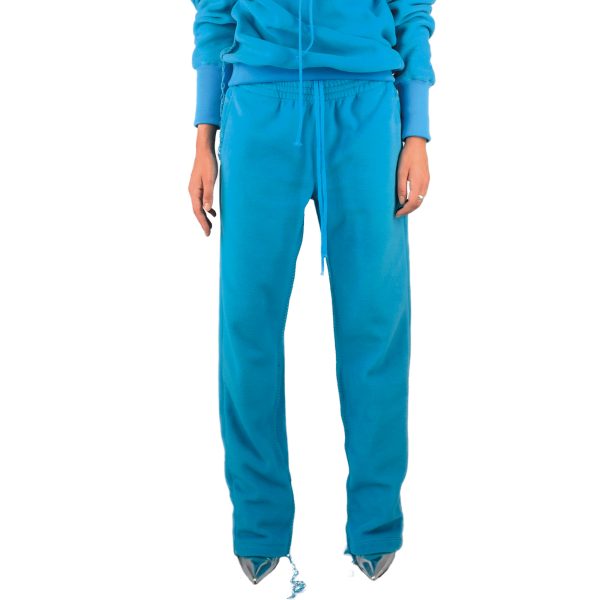Hose aus Polyester und Viskose, blau in L, zoeppritz, Soft-Fleece Pants